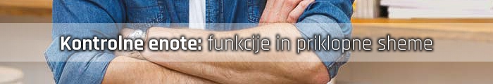 Avtomatika Nice - kontrolne enote - krmilne elektronike - funkcije in priklop